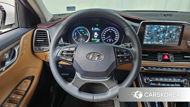 Hyundai Grandeur IG Hybrid 2019 Белый из Кореи, фото 4
