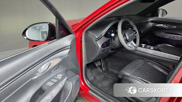 Genesis GV70 2021 Красный из Кореи, фото 4