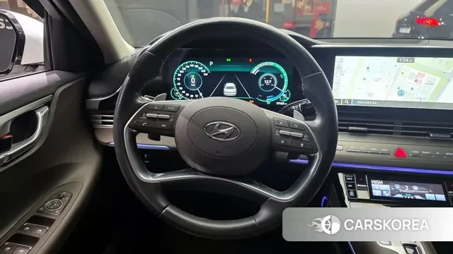 Hyundai The New Grandeur IG Hybrid 2020 Белый из Кореи, фото 4