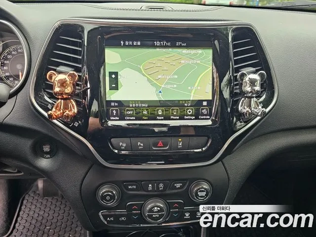 Jeep Cherokee (KL) 2021 Черный из Кореи, фото 4