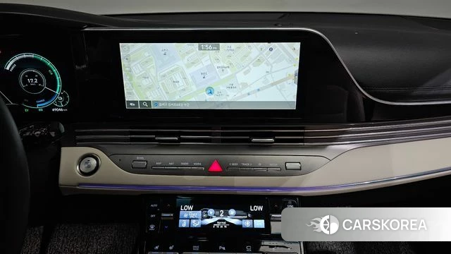 Hyundai The New Grandeur IG Hybrid 2022 Белый из Кореи, фото 4