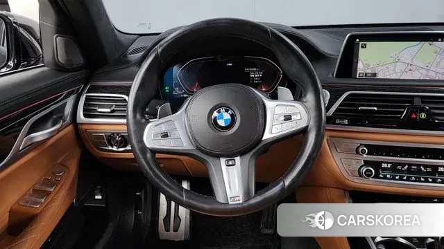 BMW 7 Series (G11) 2021 Черный из Кореи, фото 4