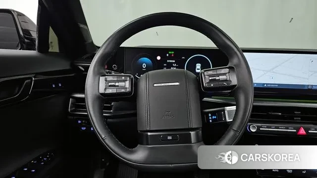 Hyundai Grandeur Hybrid (GN7) 2023 Черный из Кореи, фото 4