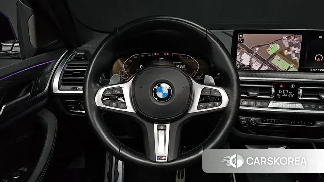 BMW X4 (G02) 2022 Синий из Кореи, фото 4