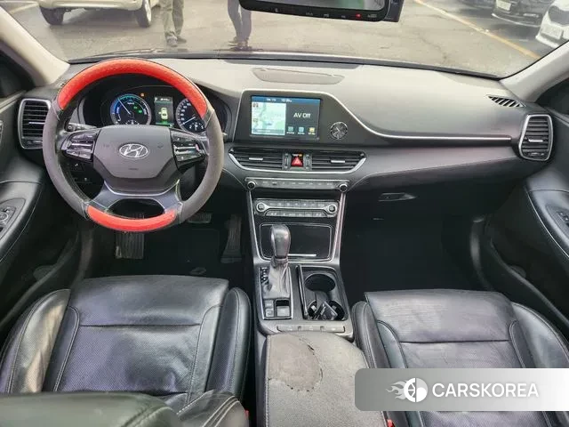 Hyundai Grandeur IG Hybrid 2018 Черный из Кореи, фото 4