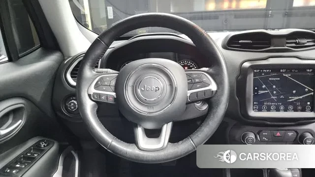 Jeep Renegade 2018 Небесно-голубой из Кореи, фото 4