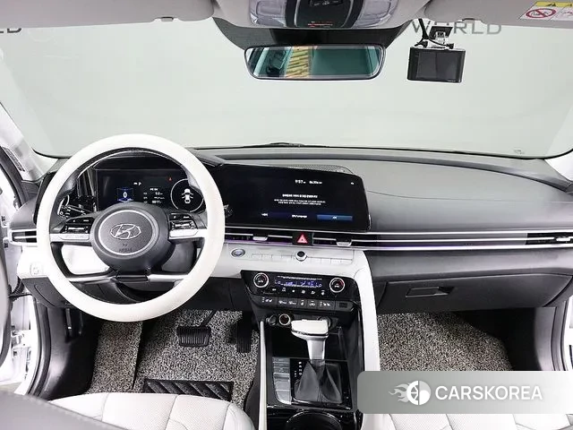 Hyundai Avante (CN7) 2021 Белый из Кореи, фото 4