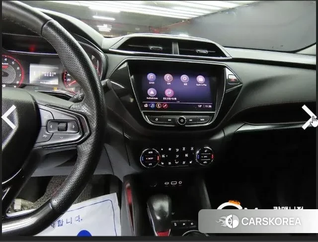 Chevrolet (GM Daewoo) Trailblazer 2021 Небесно-голубой из Кореи, фото 4