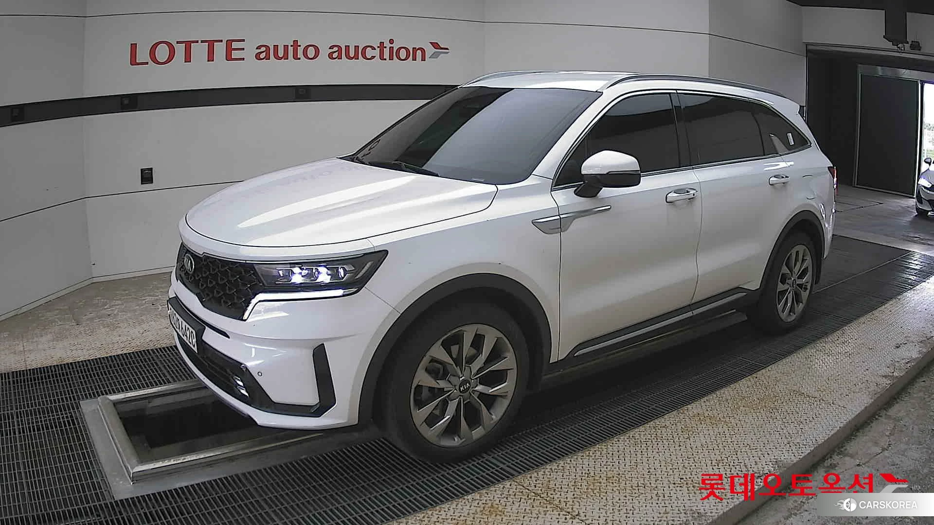 Kia Sorento 2021 Snow White Pearl (optional) из Кореи, фото 4