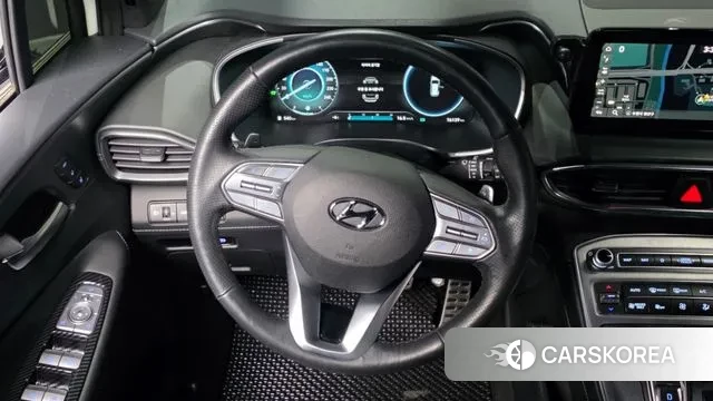 Hyundai The New Santa Fe 2023 Белый из Кореи, фото 4