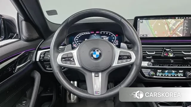 BMW 5 Series (G30) 2023 Черный из Кореи, фото 4