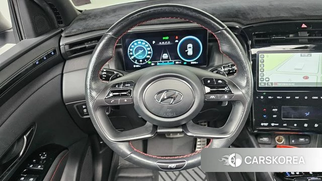 Hyundai Tucson Hybrid (NX4) 2022 Белый из Кореи, фото 4