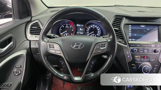 Hyundai Santa Fe The Prime 2018 Синий из Кореи, фото 4