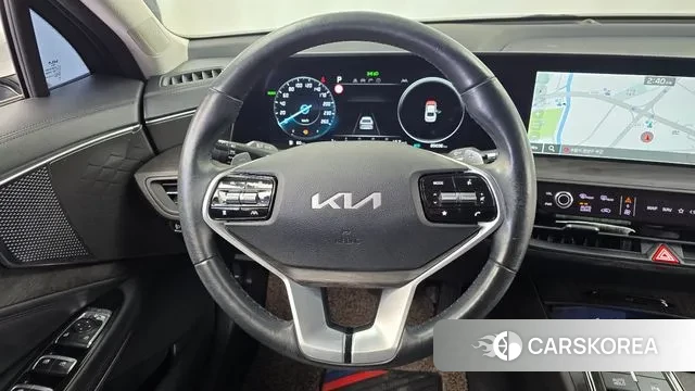 Kia K8 Hybrid 2023 Белый из Кореи, фото 4