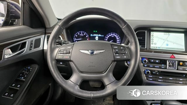 Genesis G80 2018 Синий из Кореи, фото 4