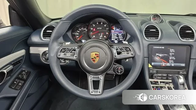 Porsche 718 Boxster 2021 Серебристо-серый из Кореи, фото 4