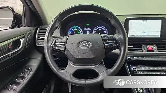 Hyundai Grandeur IG Hybrid 2018 Черный из Кореи, фото 4