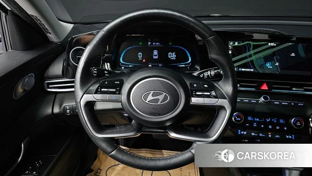 Hyundai The New Avante (CN7) 2023 Белый из Кореи, фото 4