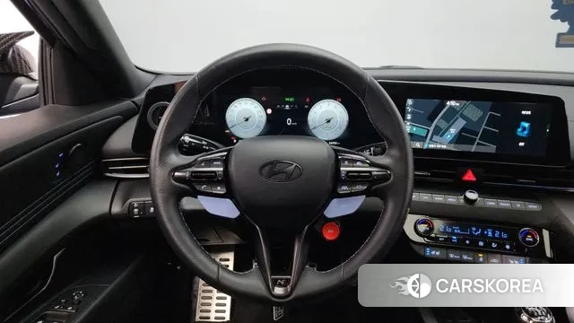 Hyundai The New Avante (CN7) 2023 Синий из Кореи, фото 4