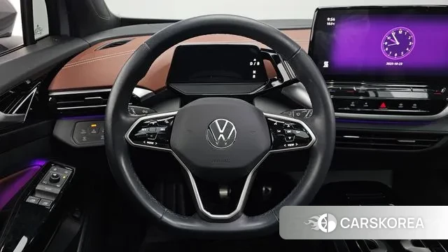 Volkswagen ID.4 2022 Серебристо-серый из Кореи, фото 4