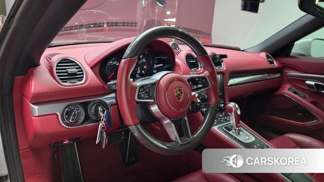 Porsche 718 Boxster 2021 Серебристо-серый из Кореи, фото 4