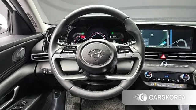 Hyundai Avante (CN7) 2022 Белый из Кореи, фото 4