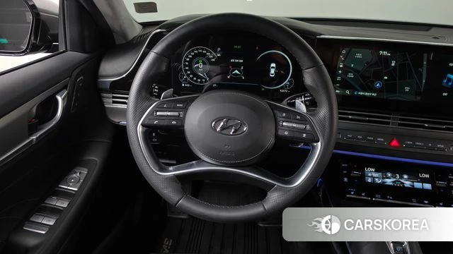 Hyundai The New Grandeur IG Hybrid 2020 Серый из Кореи, фото 4
