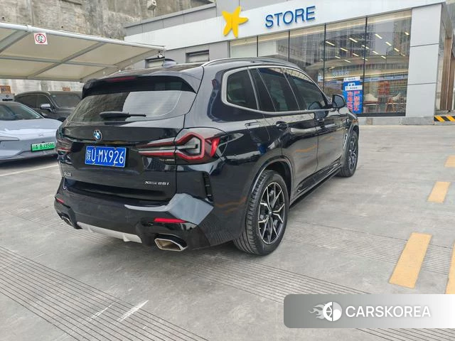 BMW X3 2021 Черный из Китая, фото 4
