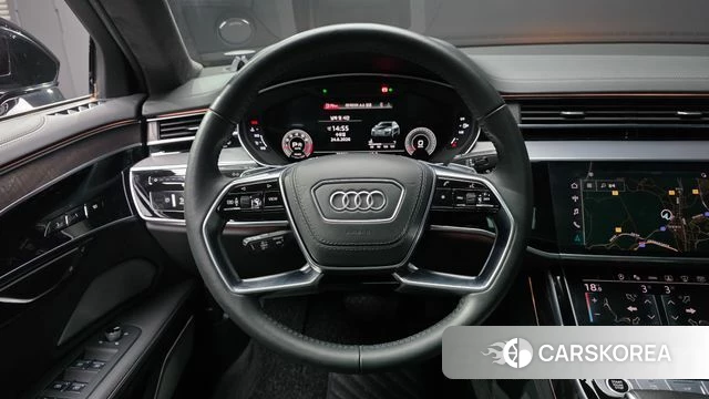 Audi A8 (D5) 2021 Черный из Кореи, фото 4