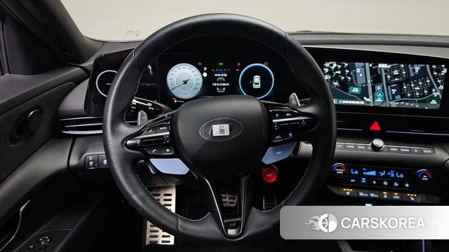 Hyundai The New Avante (CN7) 2024 Черный из Кореи, фото 4