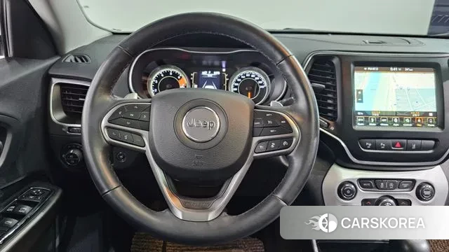 Jeep Cherokee (KL) 2018 Черный из Кореи, фото 4