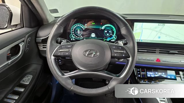 Hyundai The New Grandeur IG Hybrid 2020 Белый из Кореи, фото 4