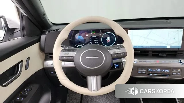 Hyundai Kona Hybrid (SX2) 2024 Белый из Кореи, фото 4