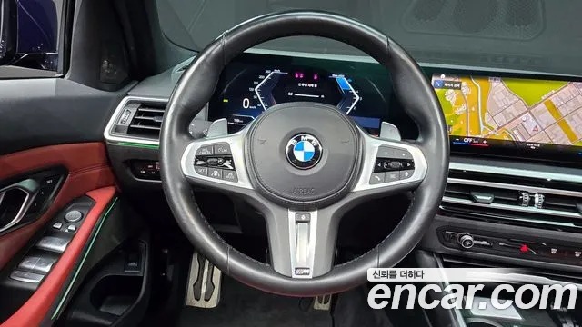 BMW 3 Series (G20) 2023 Синий из Кореи, фото 4