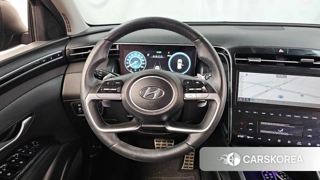 Hyundai Tucson Hybrid (NX4) 2021 Черный из Кореи, фото 4