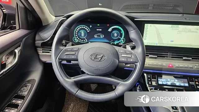 Hyundai The New Grandeur IG Hybrid 2020 Синий из Кореи, фото 4