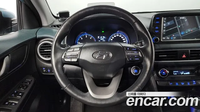 Hyundai Kona 2018 Небесно-голубой из Кореи, фото 4