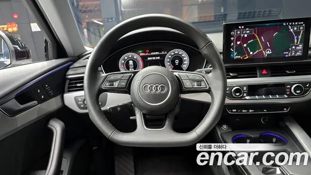 Audi A4 (B9) 2023 Черный из Кореи, фото 4