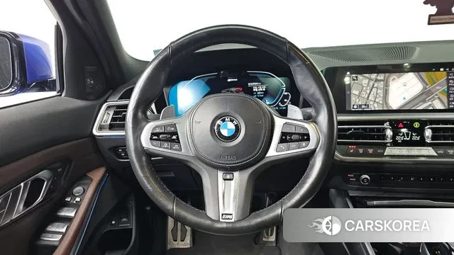 BMW 3 Series (G20) 2021 Синий из Кореи, фото 4