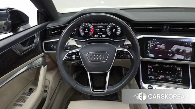 Audi A7 (4K) 2021 Черный из Кореи, фото 4