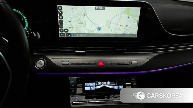 Hyundai The New Grandeur IG Hybrid 2021 Черный из Кореи, фото 4