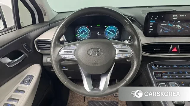 Hyundai The New Santa Fe 2021 Белый из Кореи, фото 4