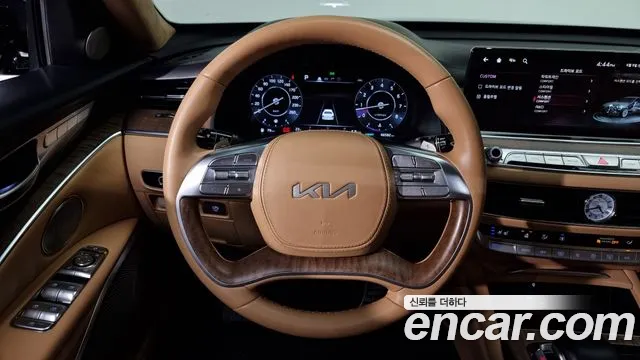 Kia The New K9 2nd generation 2021 Синий из Кореи, фото 4