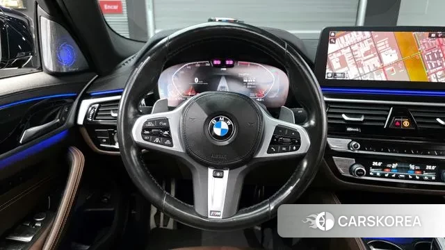 BMW 5 Series (G30) 2022 Синий из Кореи, фото 4