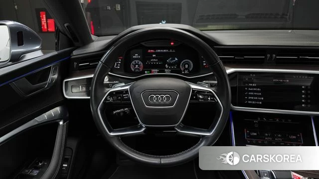 Audi A7 (4K) 2022 Серый из Кореи, фото 4