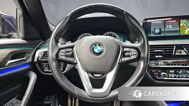 BMW 5 Series (G30) 2018 Черный из Кореи, фото 4