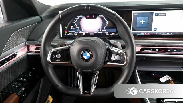 BMW 7 Series (G70) 2023 Серый из Кореи, фото 4