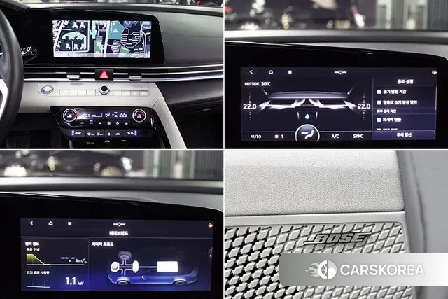 Hyundai The New Avante Hybrid (CN7) 2022 Серебристо-серый из Кореи, фото 4