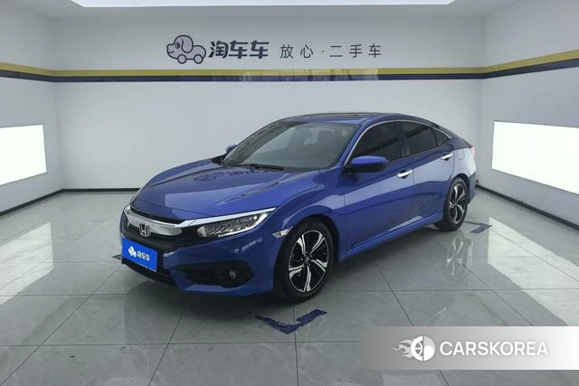 Honda Civic 2018 Синий из Китая, фото 4