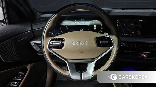 Kia K8 Hybrid 2022 Белый из Кореи, фото 4